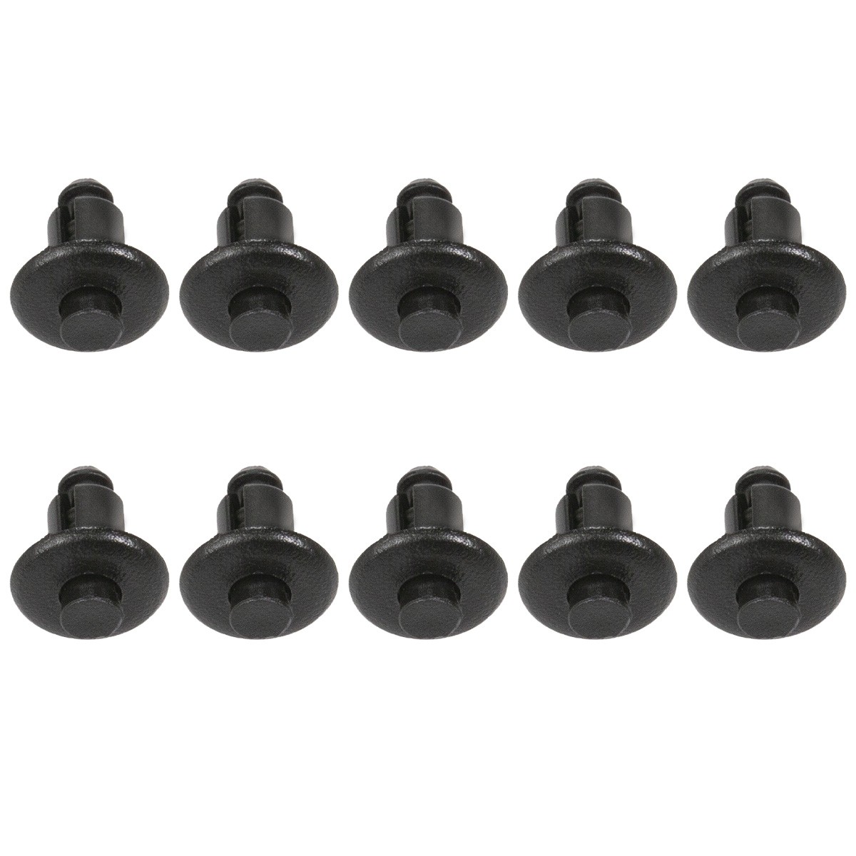 10Pcs Tail Gate Molding Rivet For Ford Tailgate Push Type Retainers N807673-S