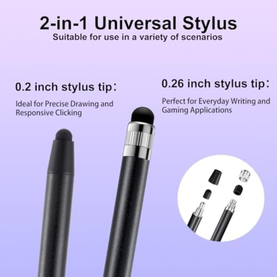 3PCS Stylus Pen Touch Screen Rubber Tip Styluses For iPad Tablet Android Phone