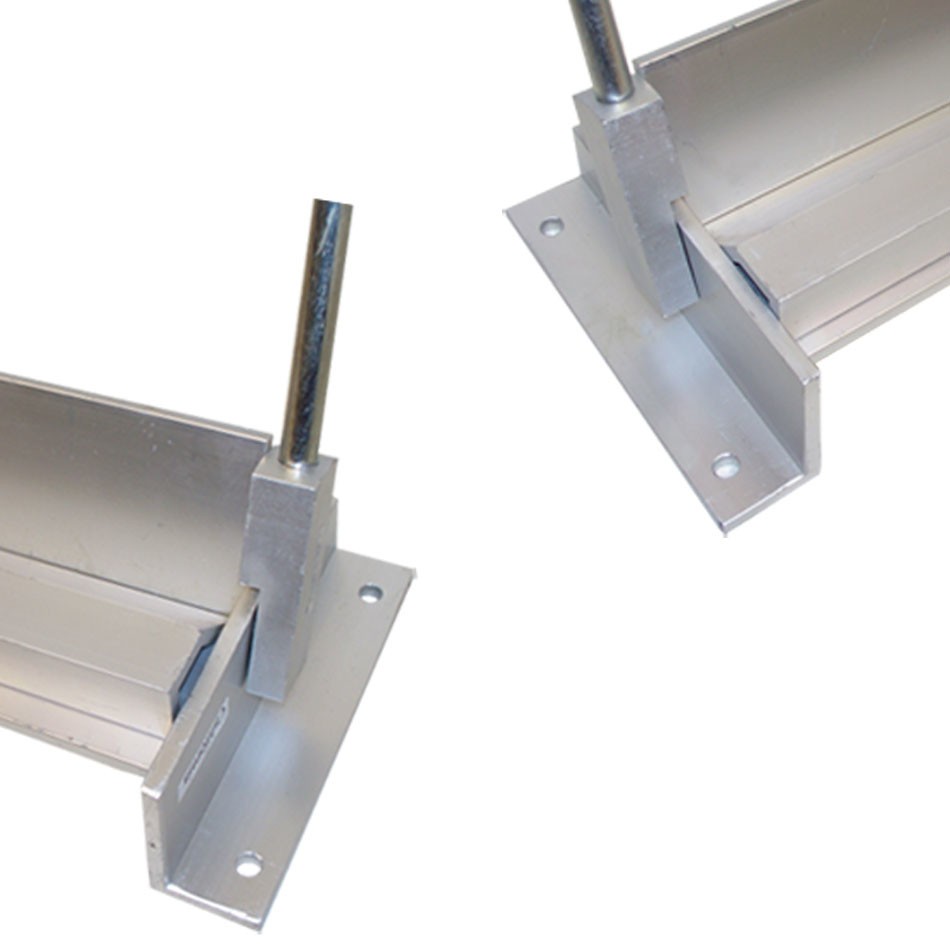 48" Aluminum Steel Sheet Metal Bending Brake Bender 20 Gauge Mild Steel 14 Gauge