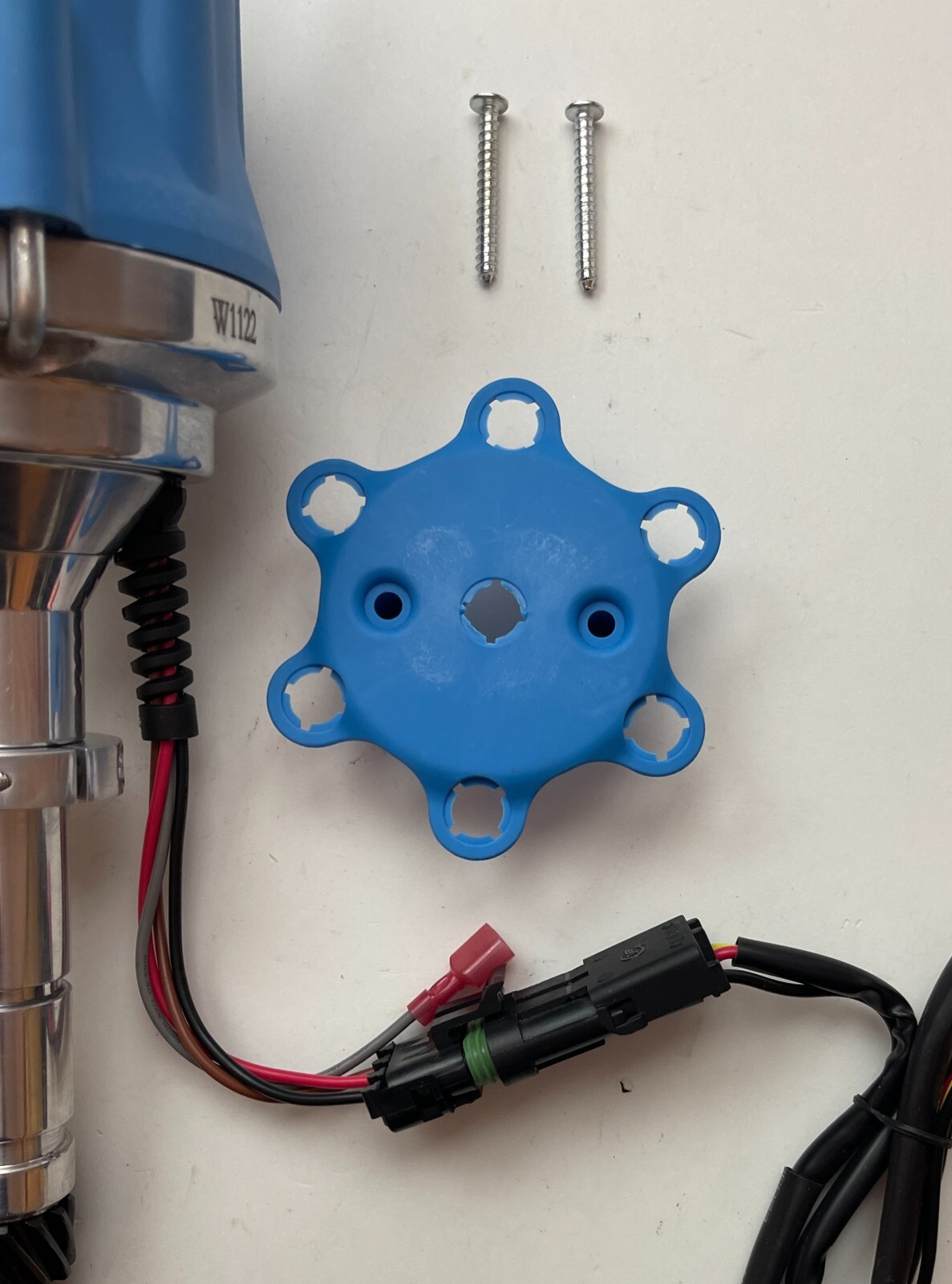 small cap CHEVY INLINE 6 Cylinder 194 216 235 BLUE HEI Distributor + 45K COIL