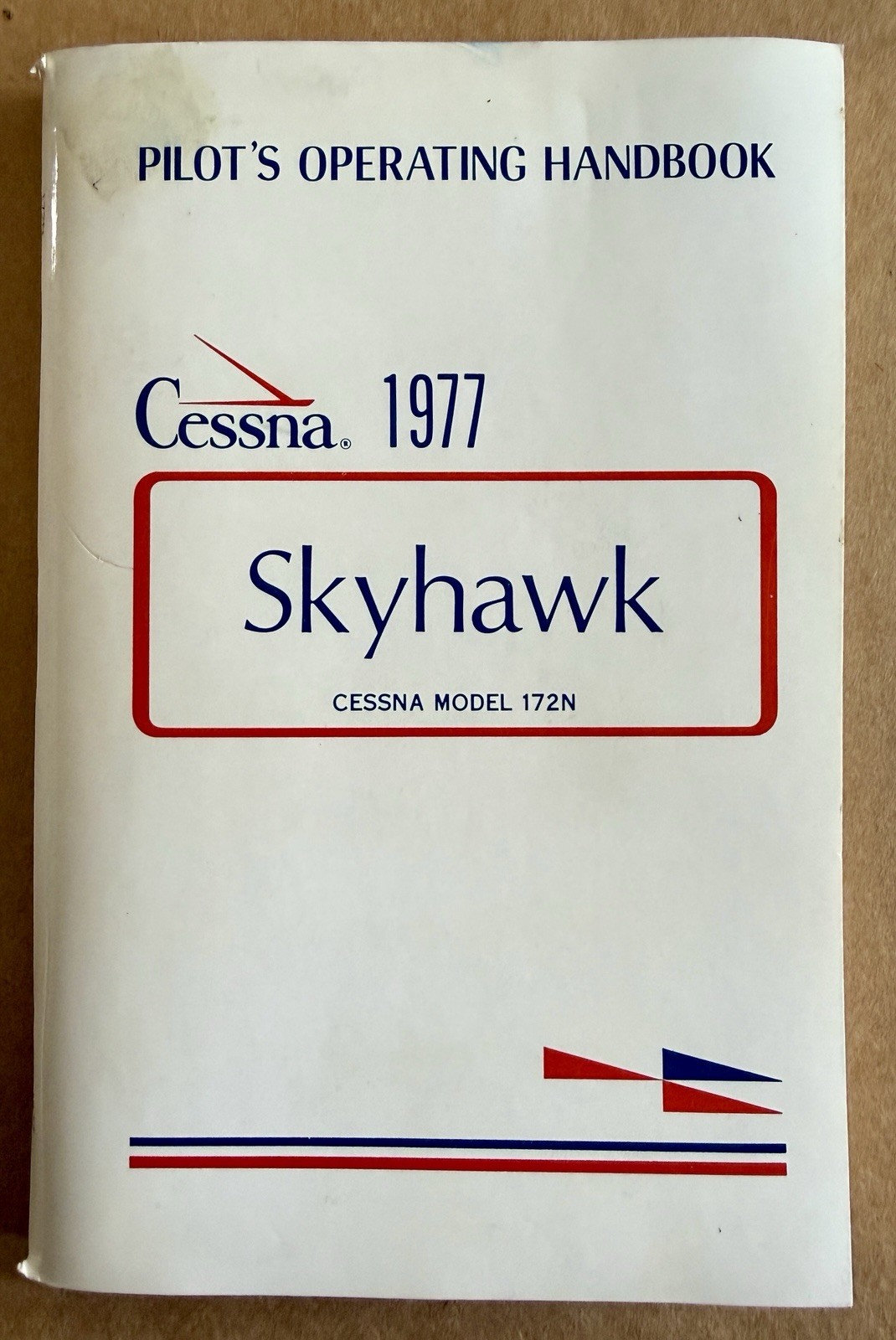 Cessna 1977 Skyhawk Model 172N Pilot's Operating Handbook Procedure Manual