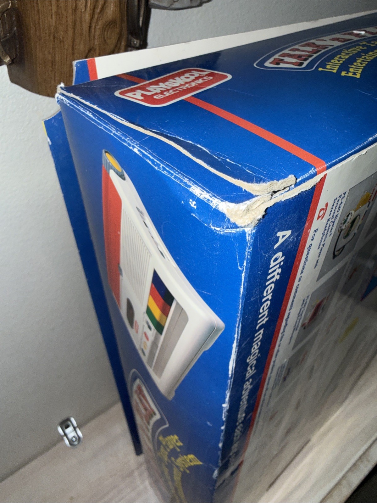 LQQK 1992 Vintage Playskool Talk 'n Play In Box COMPLETE w/ 8 Tapes 9 Books