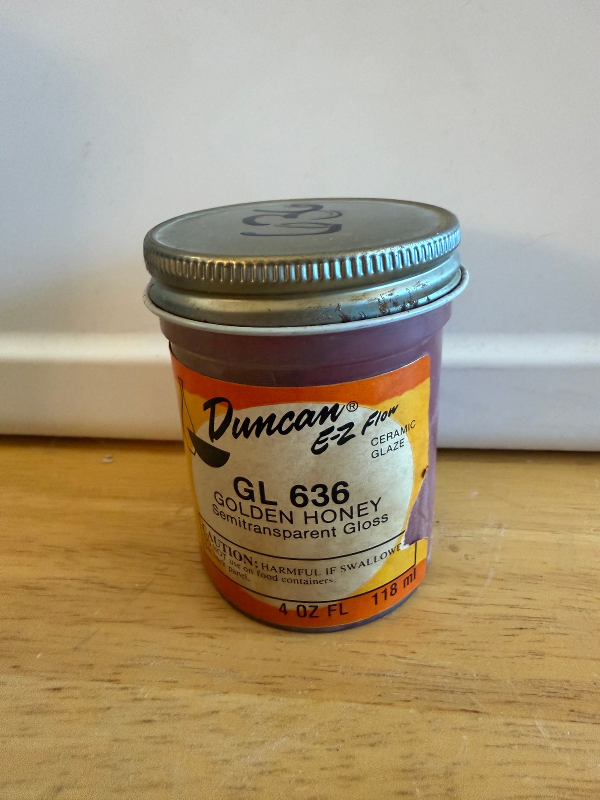 Duncan Gloss Glaze GL636 Golden Honey