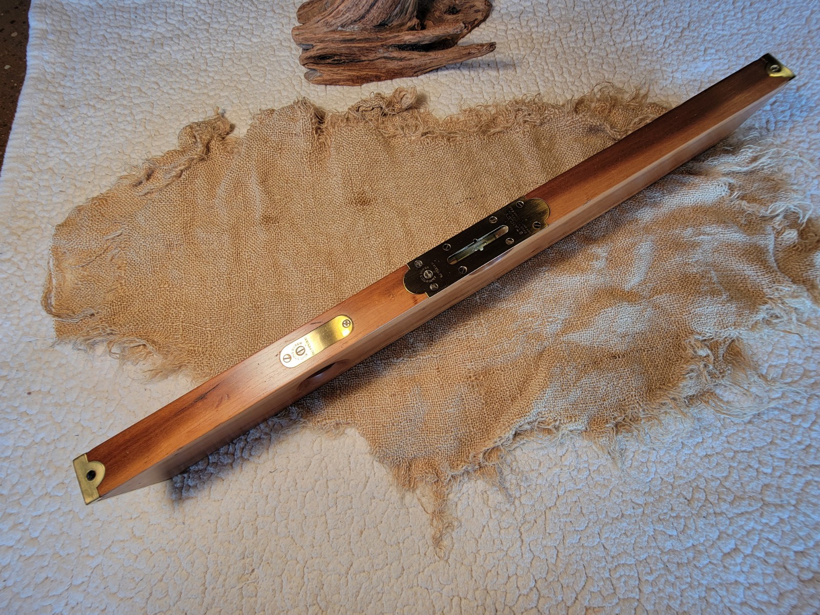 Antique STANLEY No. 3 Level 100% Restoration 26" Cherry Exc.