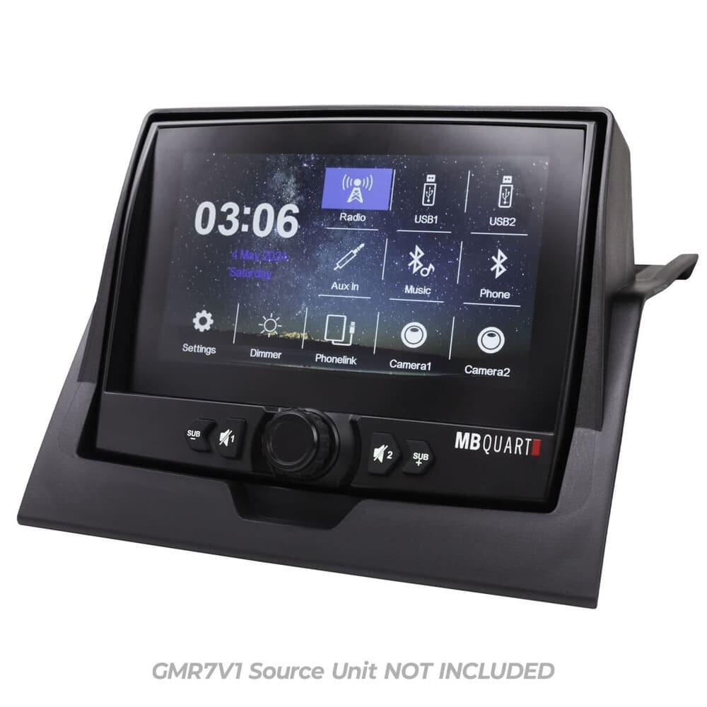 MB Quart Polaris Ranger XP 1000 RG-DASH-1 Tuned GMR7V1 Source Unit Dash Kit