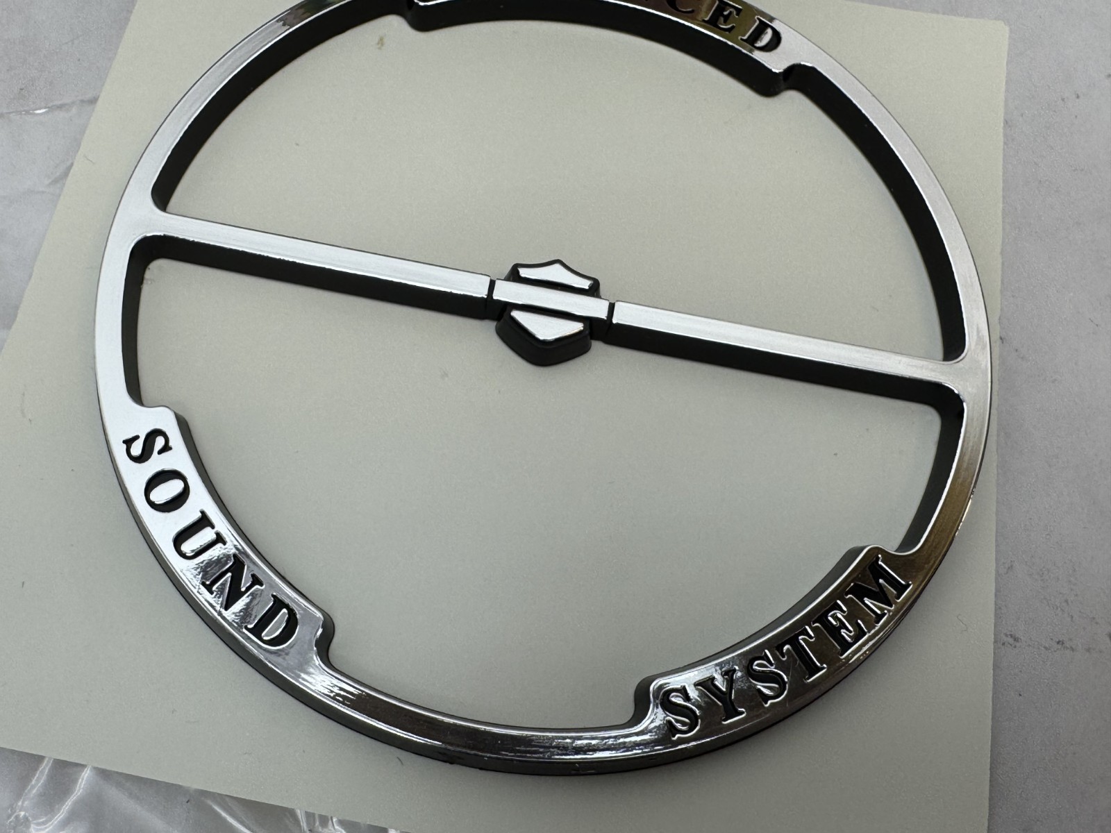 Genuine 97-13 Up Harley Davidson Touring FLH Enhanced Speakers pair with Inserts