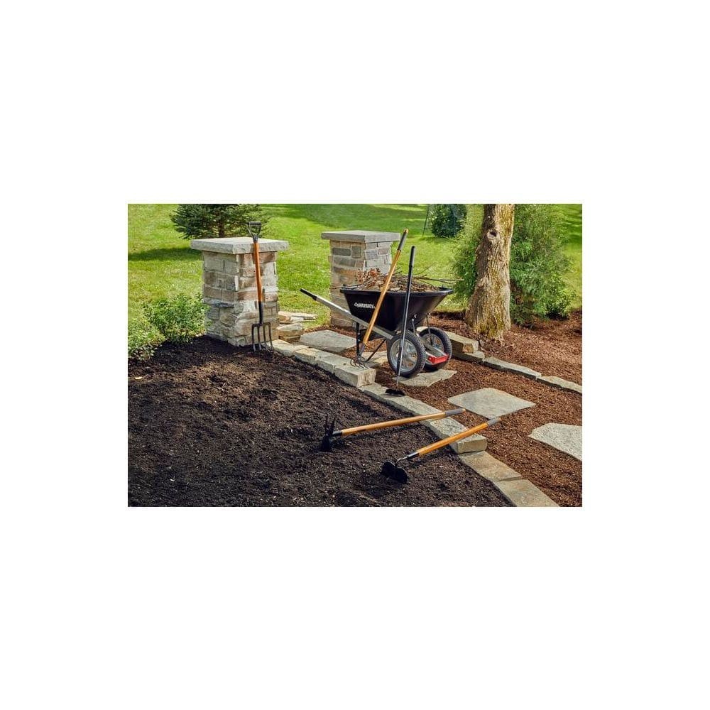 51 In. L Wood Handle Garden Hoe Outdoor Gardening Tool