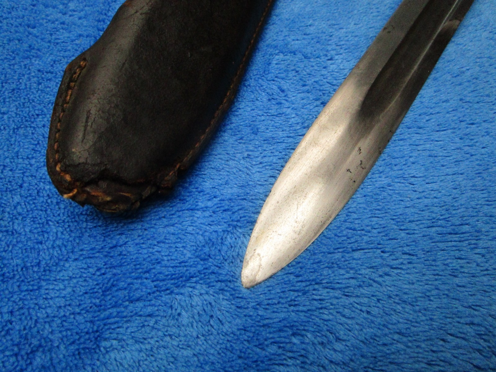 ORIGINAL US WW1 M1905 BAYONET MADE BY SA IN 1909 AND EARLY RIA 1909 SCABBARD