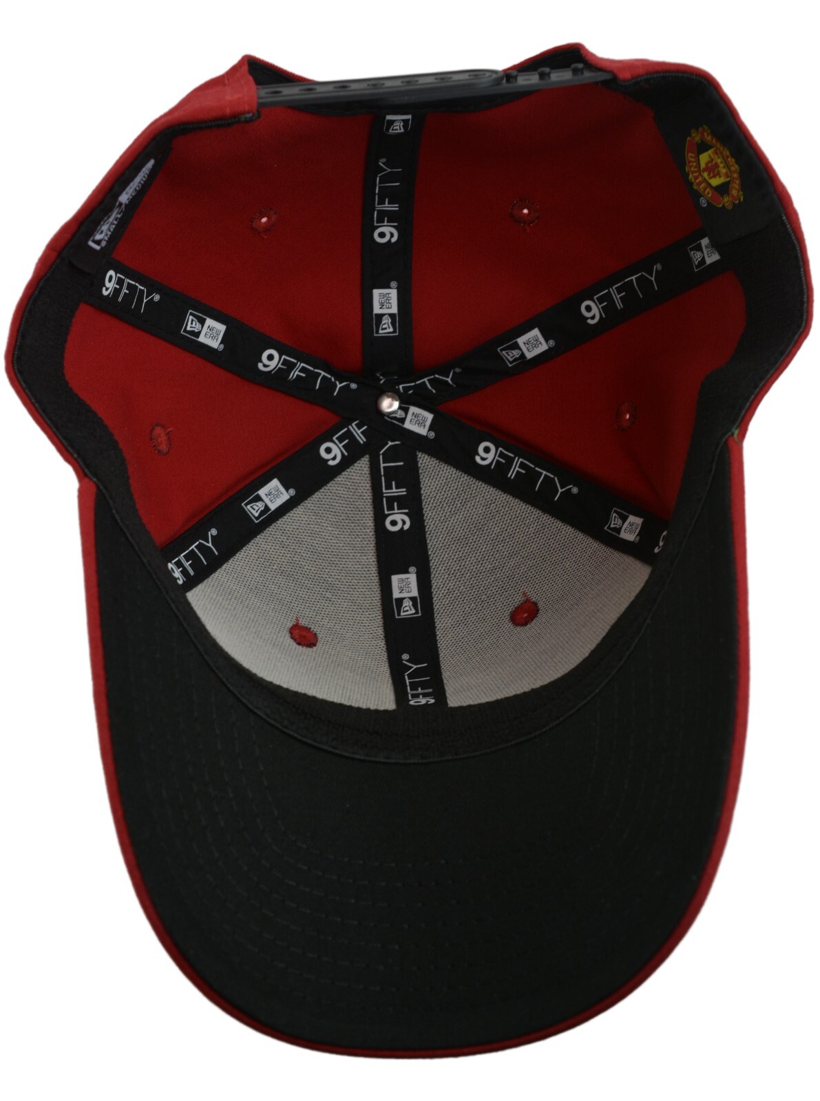 Manchester United FC New Era Stretch Snap 9FIFTY Adjustable Red Soccer Hat