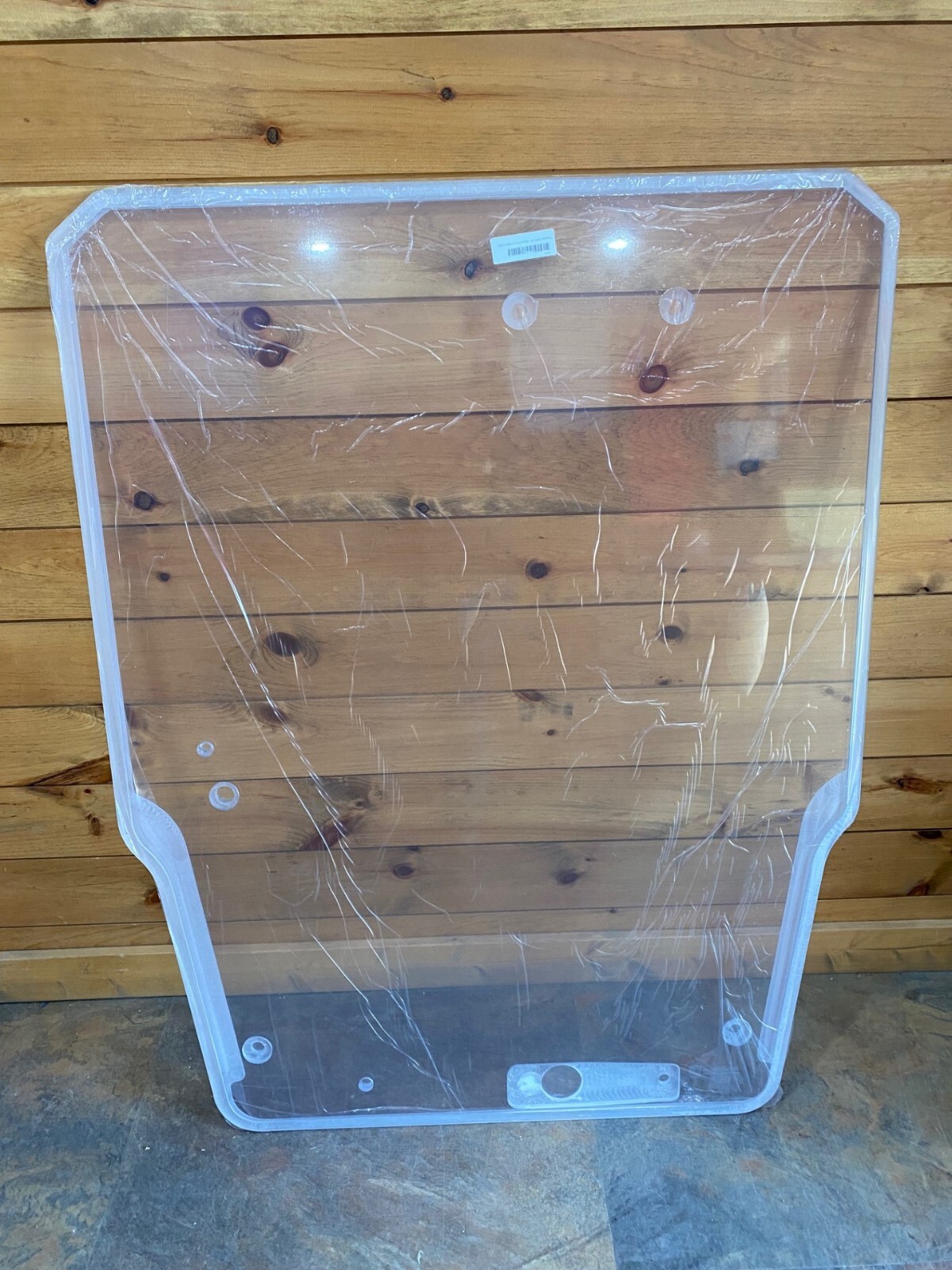 Takeuchi TL (V/R) Series Coated 1/2" LEXAN Poly Forestry Demo Door Skid Steer