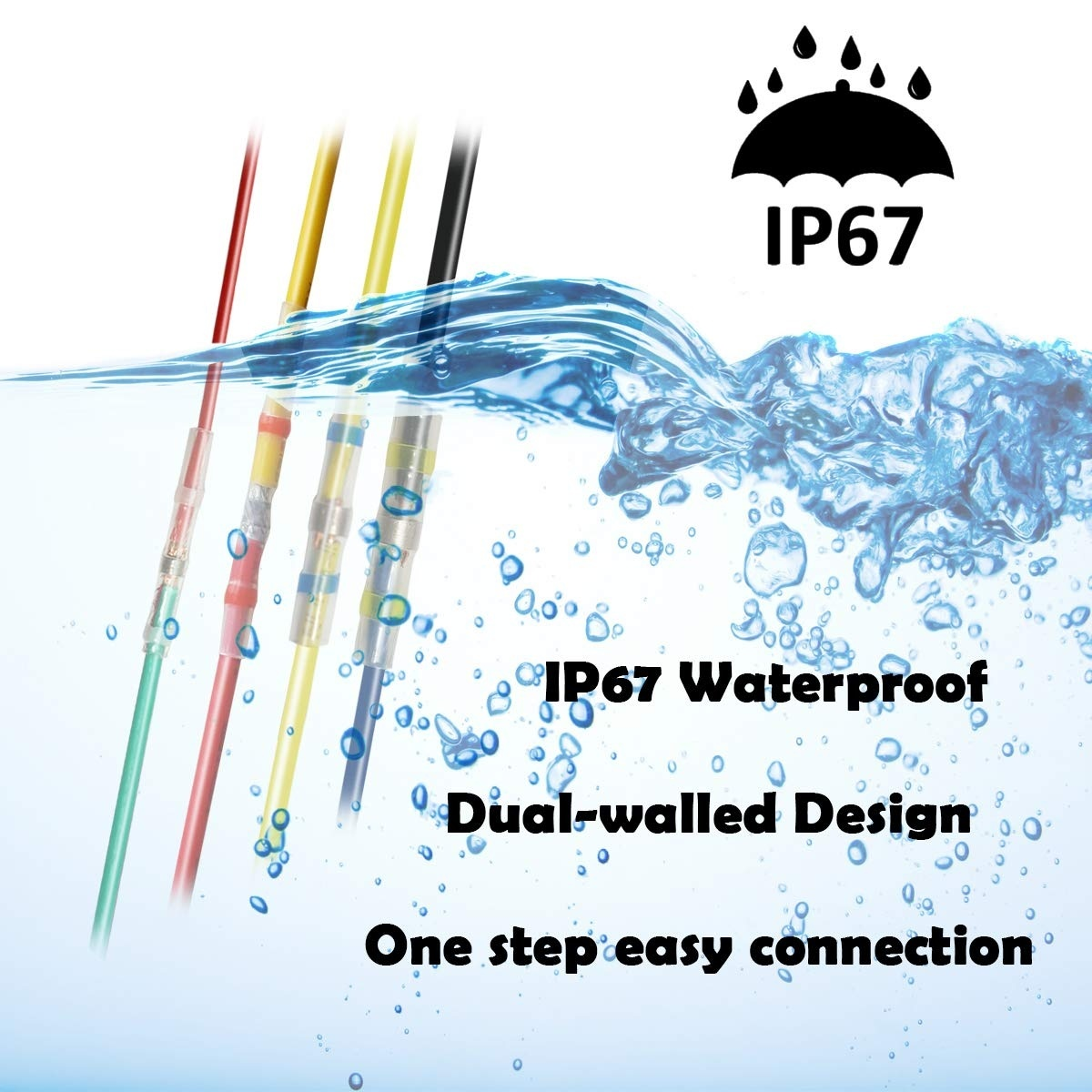 340/50Pcs Solderstick Waterproof Solder Wire Connector Kit Original Top Quality