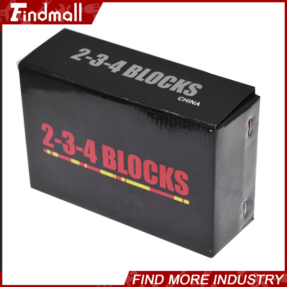 Ultra Precision 1 Matched Pair 2-3-4 Blocks 23 Holes .0002" Precision New
