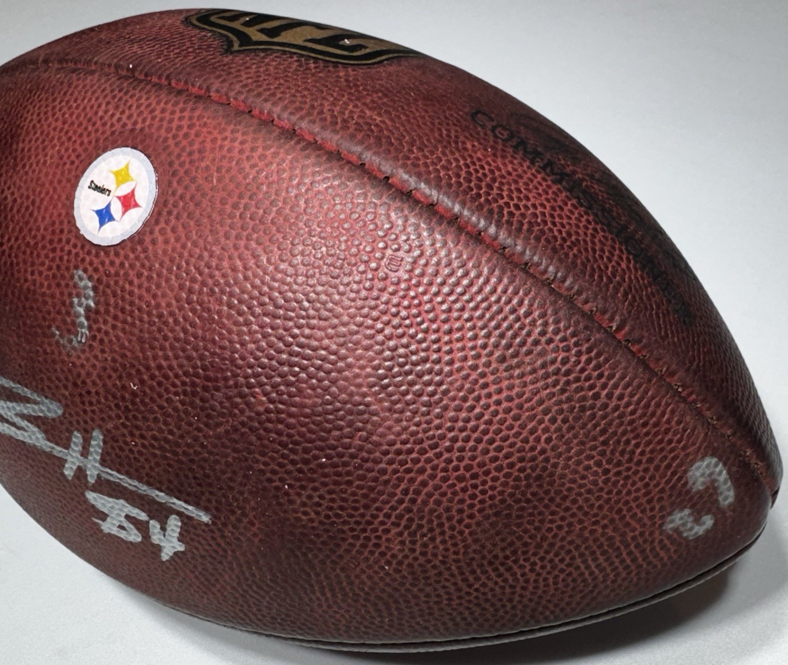 Steelers Antonio Brown Signed Autographed Game Used Football 10/2/2016 vs Chiefs
