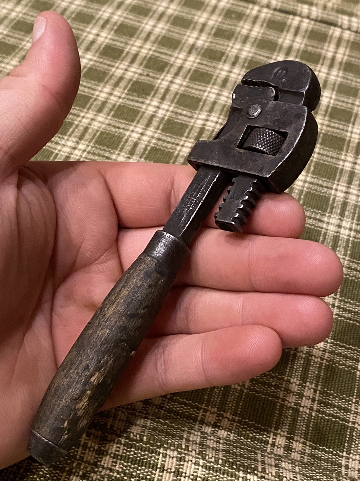 Stillson Wrench By Moore Drop Forging No. 6 6” Springfield Mass USA Antique