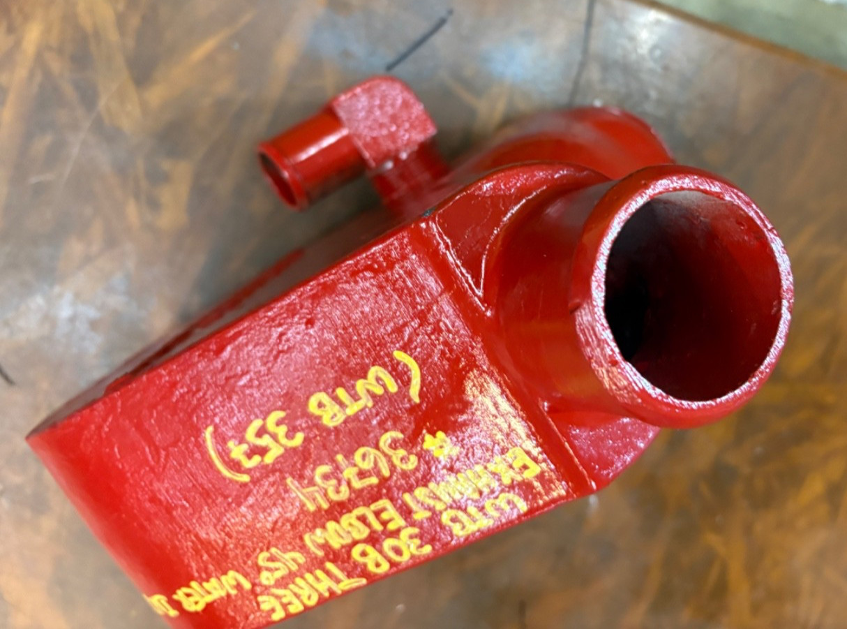 WESTERBEKE 30 B THREE MARINE EXHAUST ELBOW 45° WATER INJECTED #36734