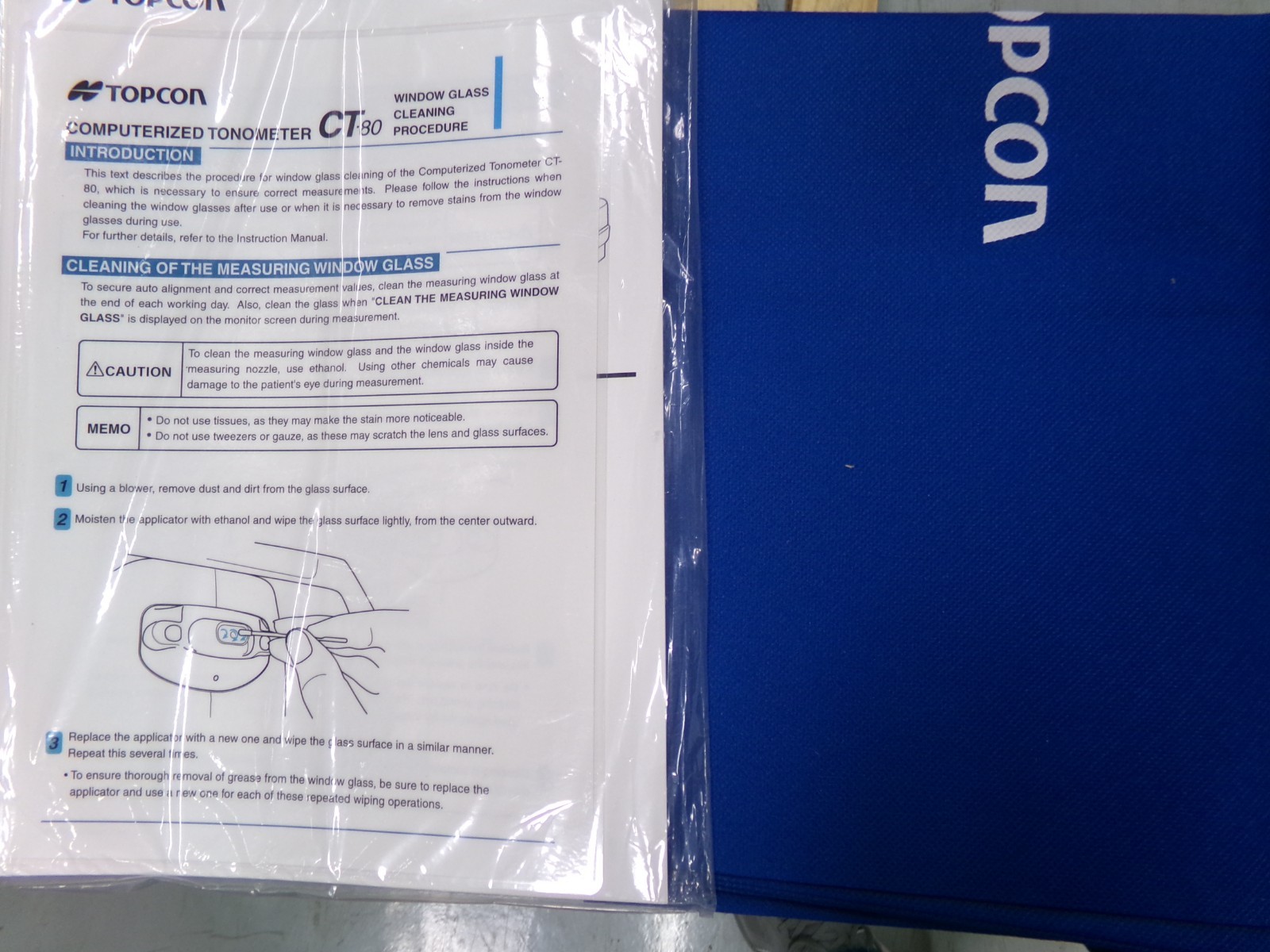 Topcon CT-80 Non-contact Tonometer