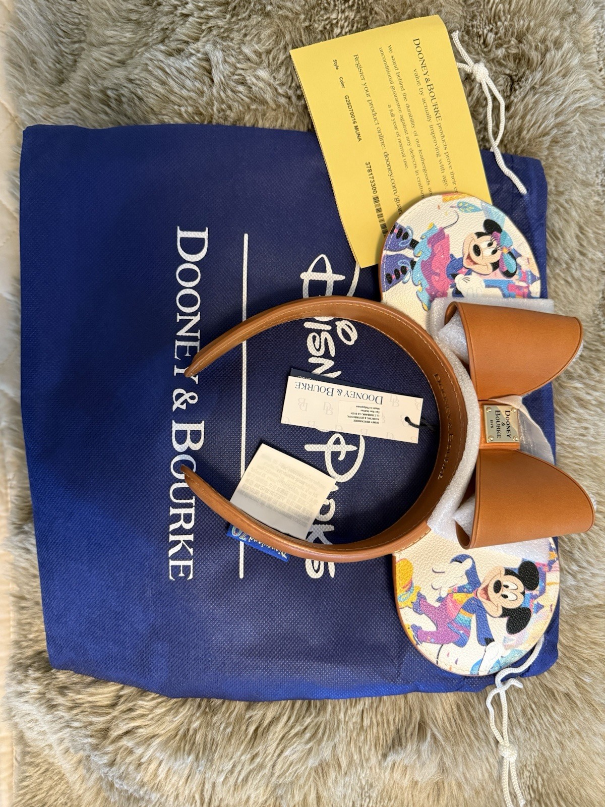 Dooney & Bourke Disney Mickey Mouse Ears Headband