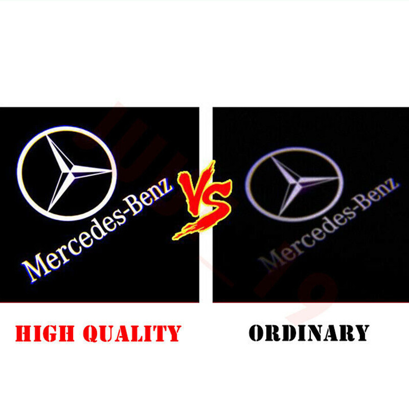 2X Led light Car Door Laser Projector For Mercedes W212 E320 E350 E63 E550