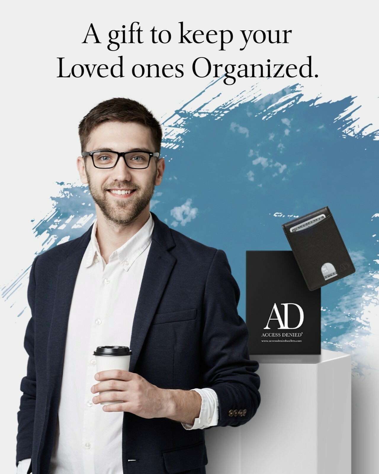 Slim Wallets For Men Bifold Mens Wallet With Removable Money Clip RFID Blocking