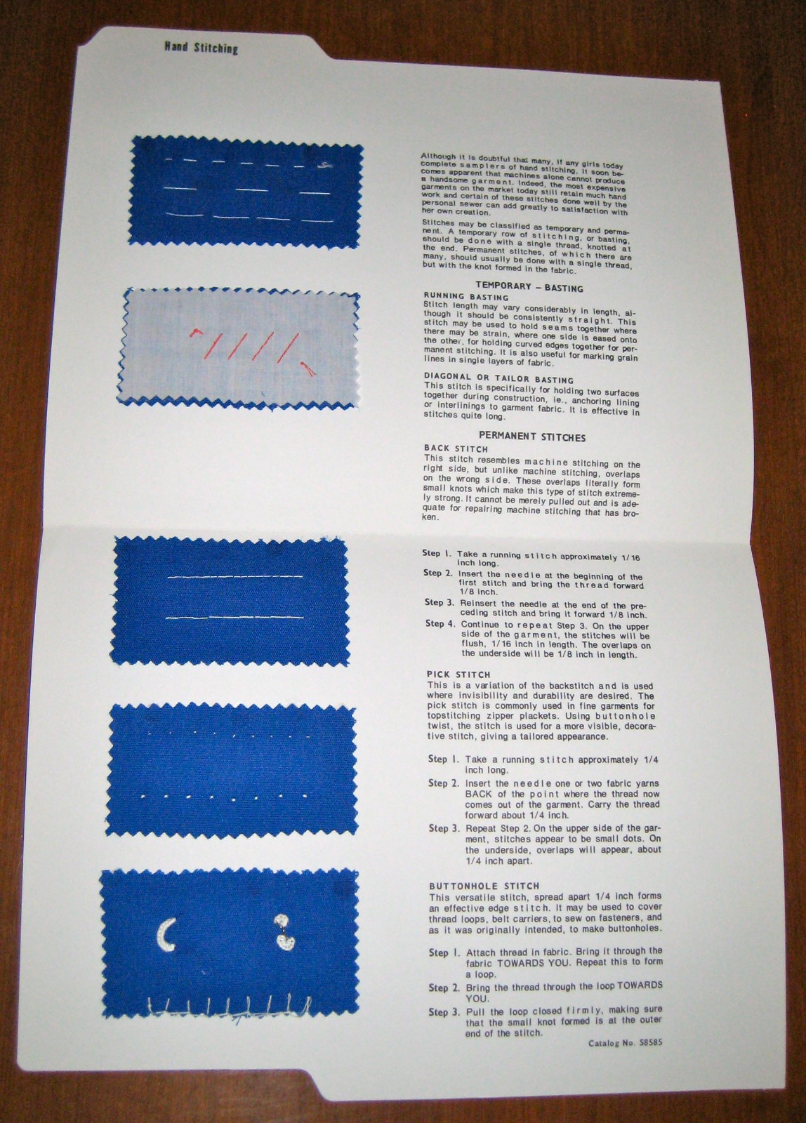 Learn to Sew SEWING CONSTRUCTION SERIES - 31 HOW TO folders - HANDMADE examples