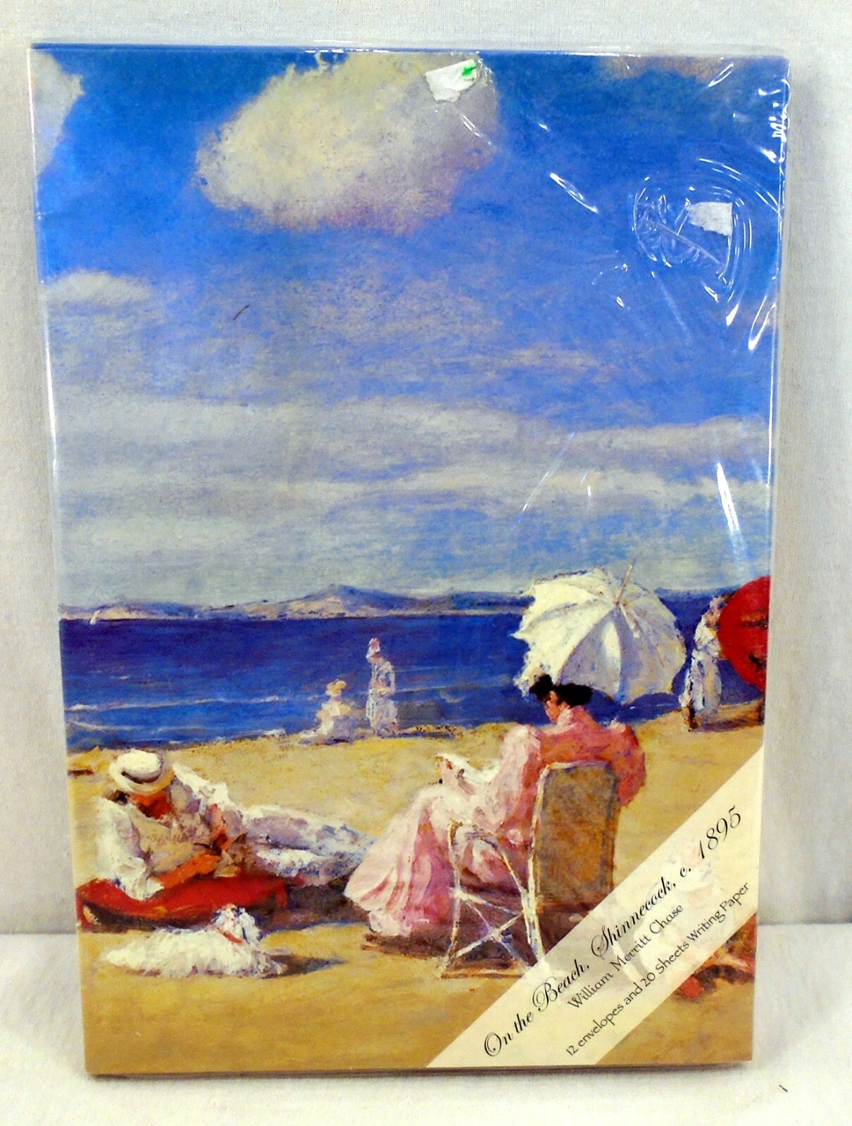 Laurel Ink Fine Art Stationary Set On The Beach Shinnecock William Merritt Chase