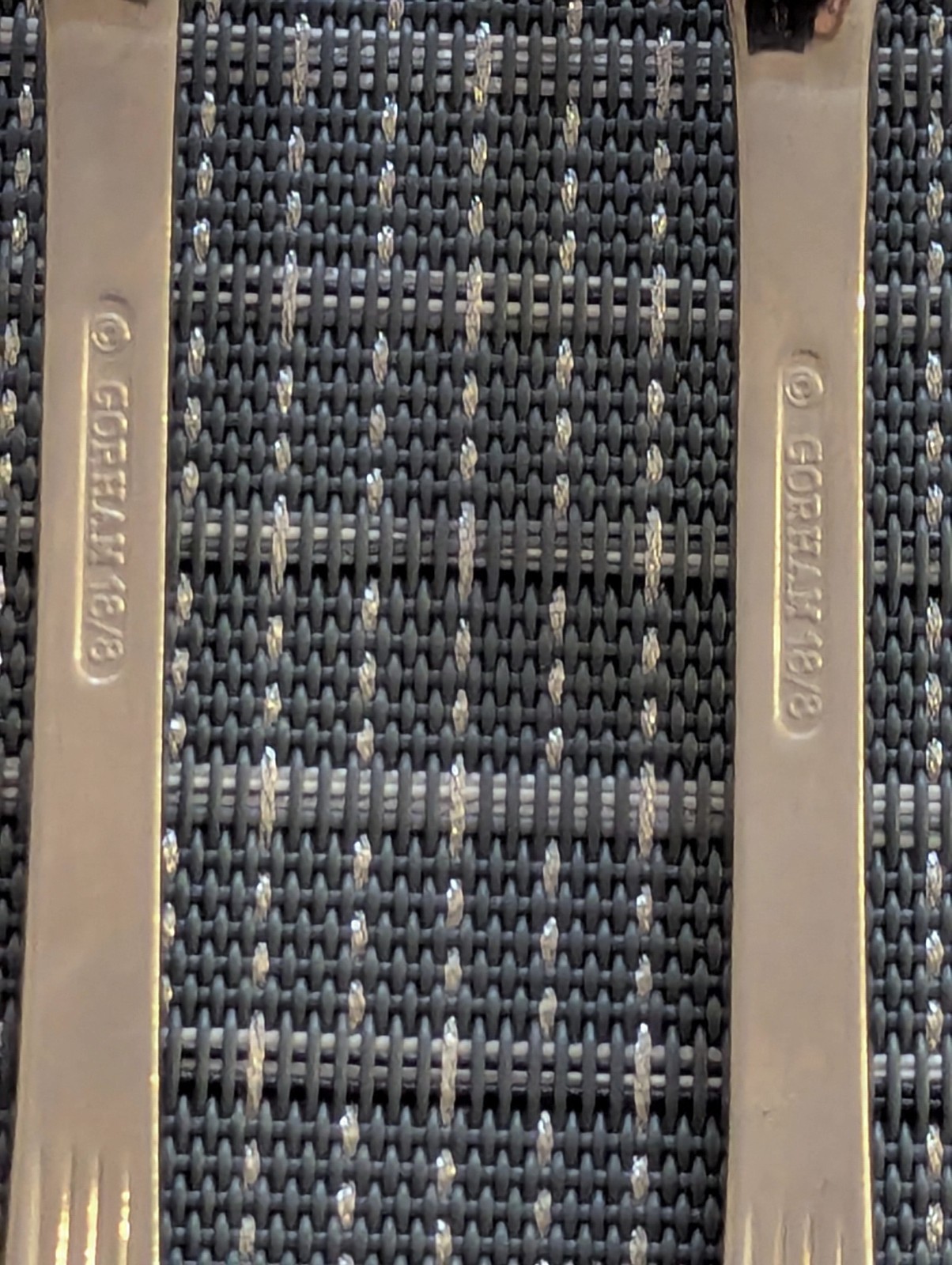 Gorham Grande Quintette 18/8 Stainless Flatware 4 Salad Forks