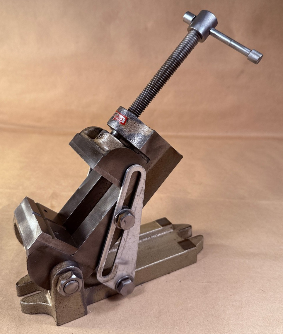 Craftsman Underline C Logo 2-1/2" Tilting Vise Machinist Drill Press Vise USA