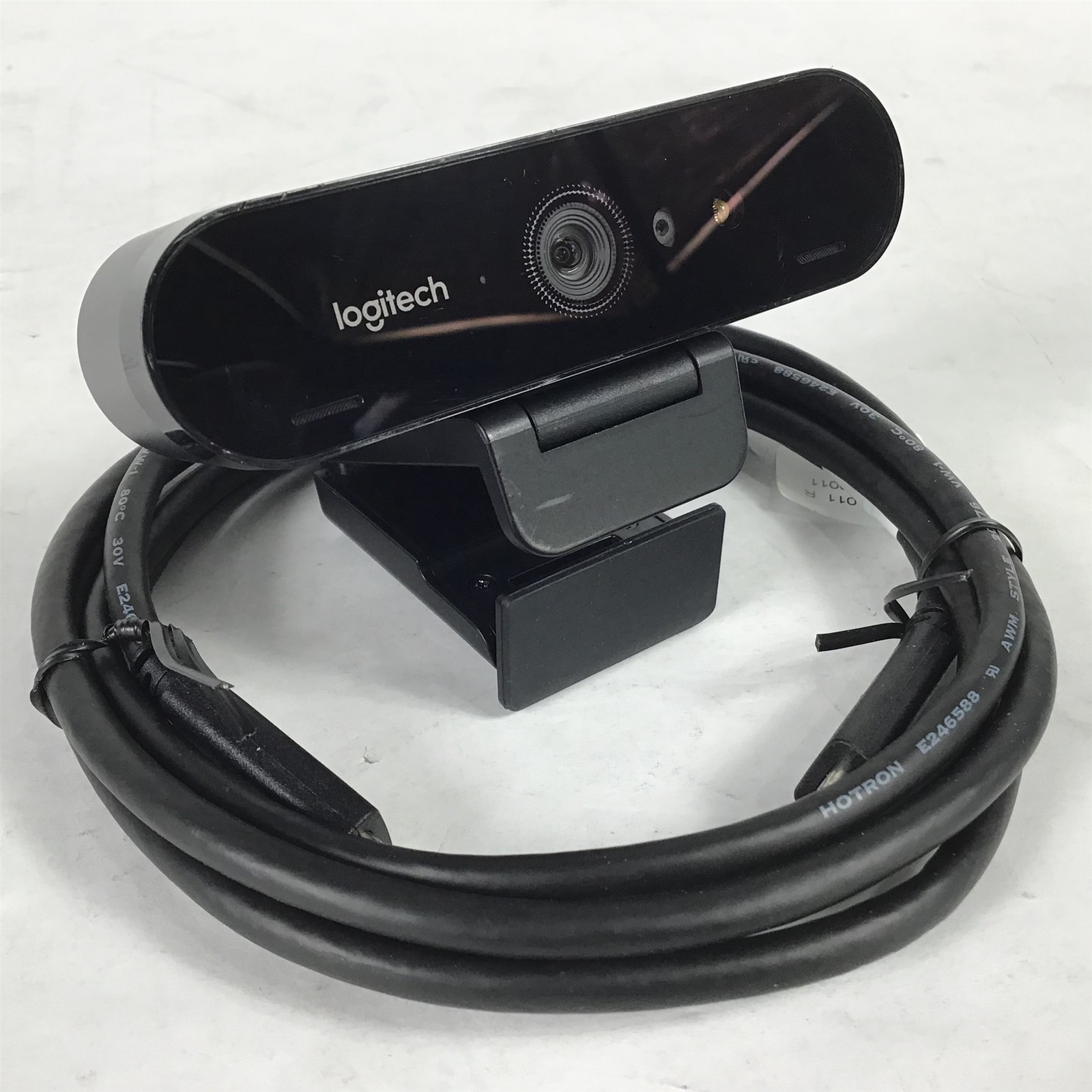 Logitech V-U0040 BRIO 4K Pro Ultra HD 1080P Digital Video Webcam Camera w/ Cable