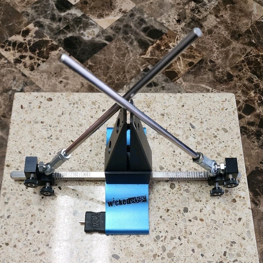 Wicked Edge Knife Sharpening (no stone,no strop)