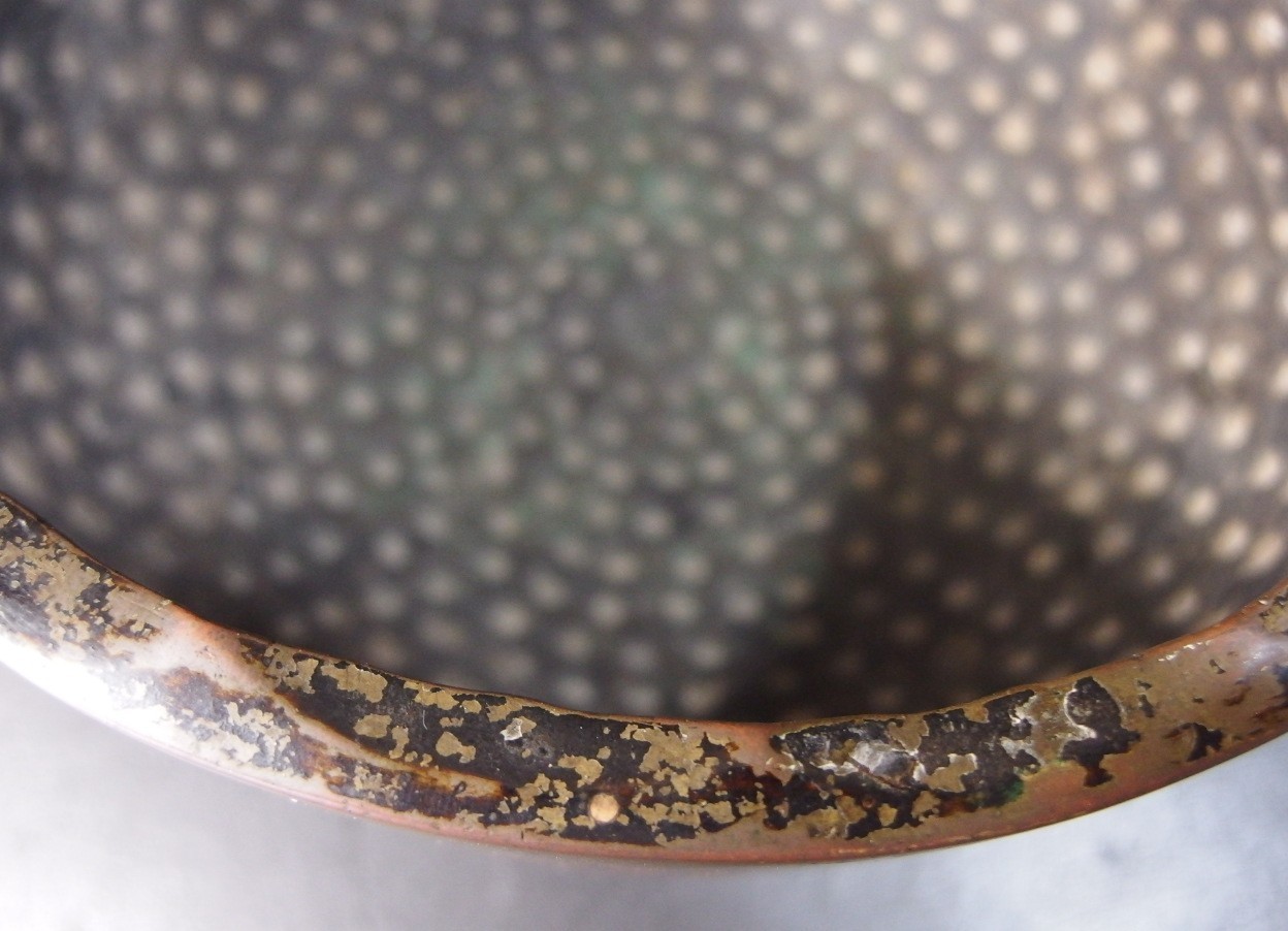 or2630 JAPANESE BUDDHIST SINGING BOWL ORIN GONG 21.4cm / 8.4inch Width VINTAGE