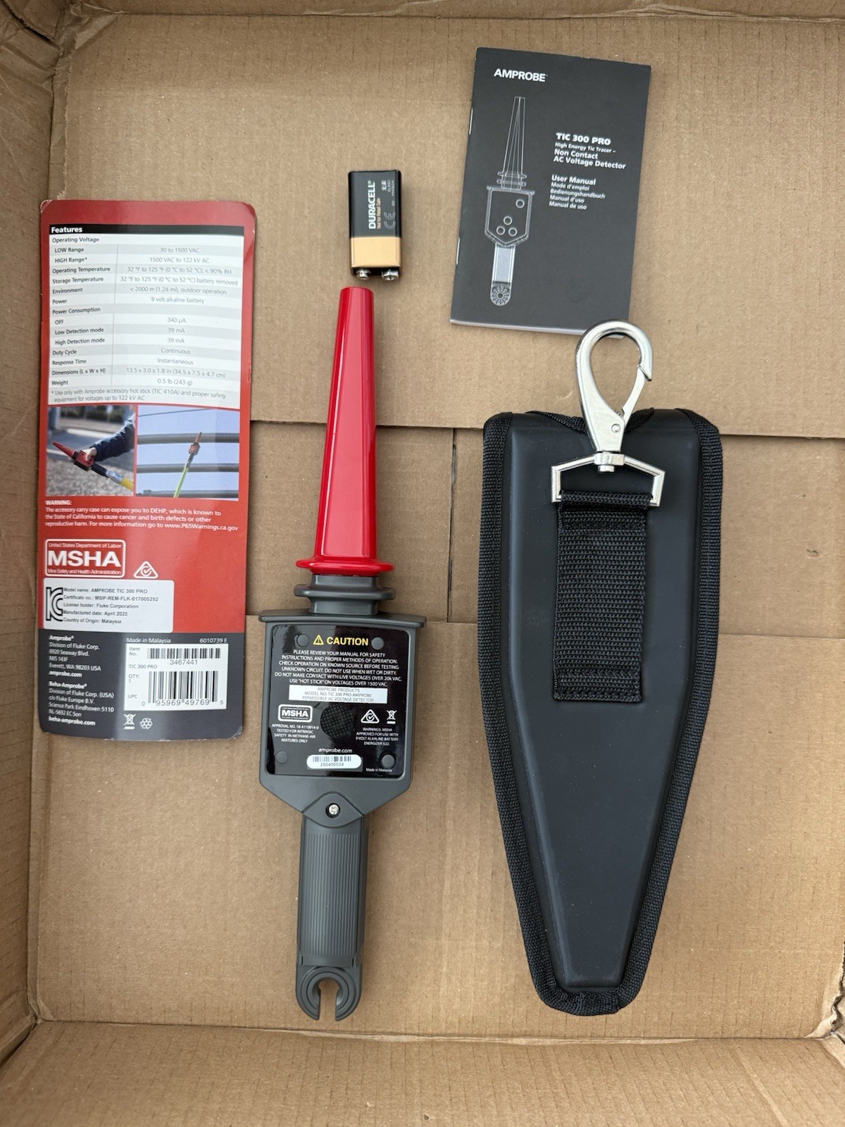 Amprobe TIC 300 PRO High Voltage Detector