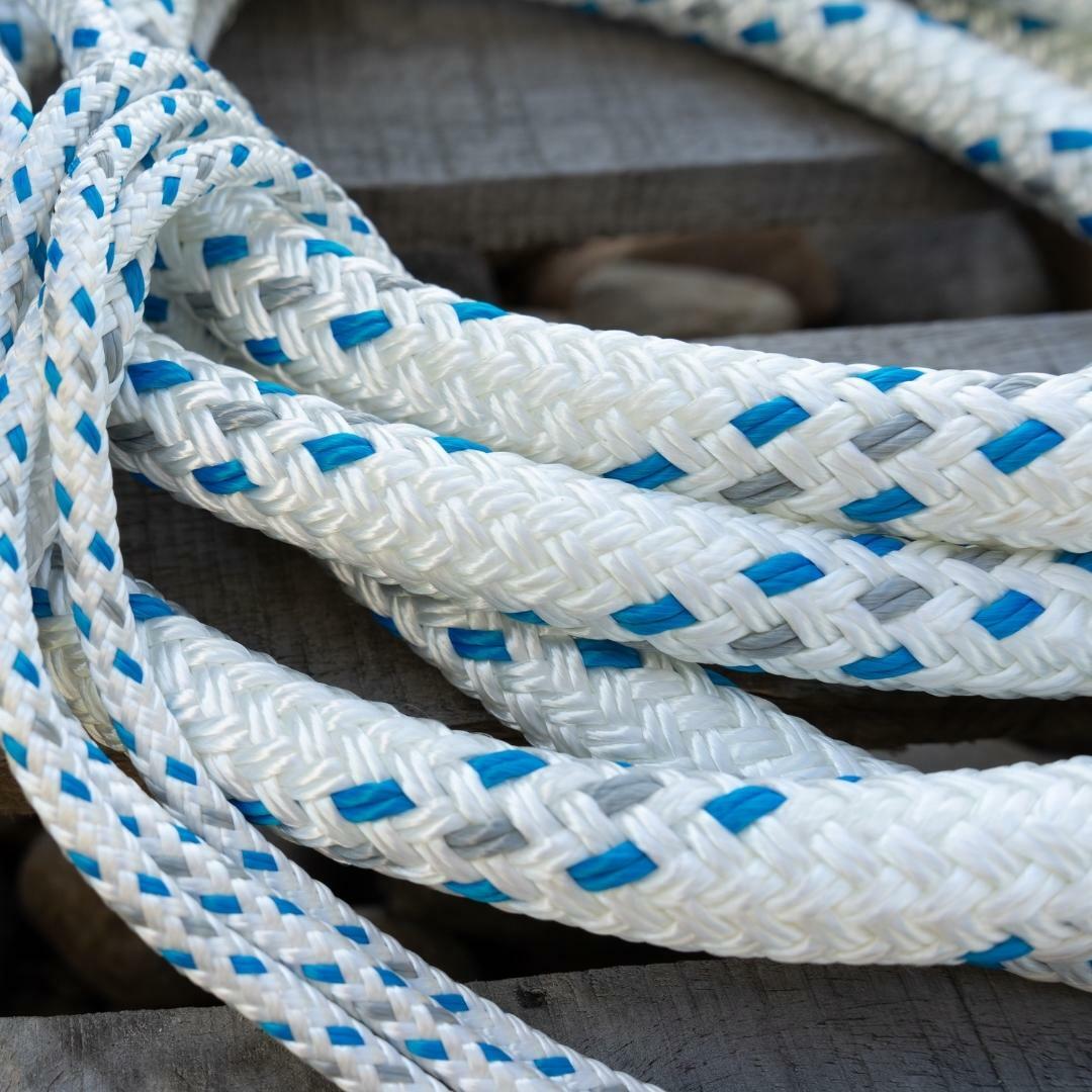 Double Braid Polyester Rope Sail Boat Yacht Boating Sailing Halyard Line USA