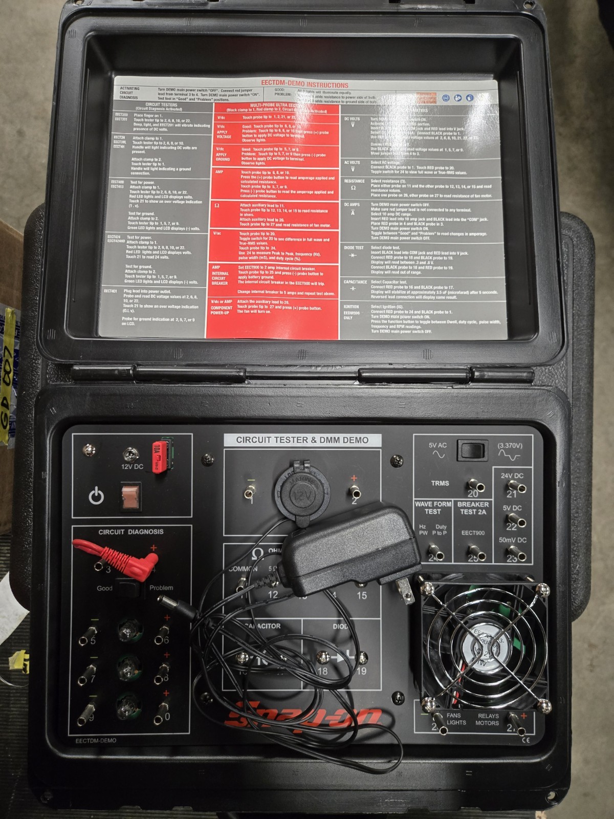 Snap-on Circut Tester and Multimeter EECTDM-DEMO