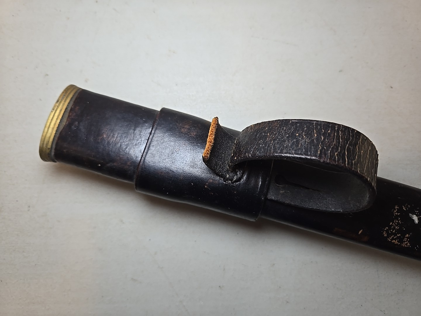 WWI British Pattern 1897 Infantry Officers Sword Scabbard