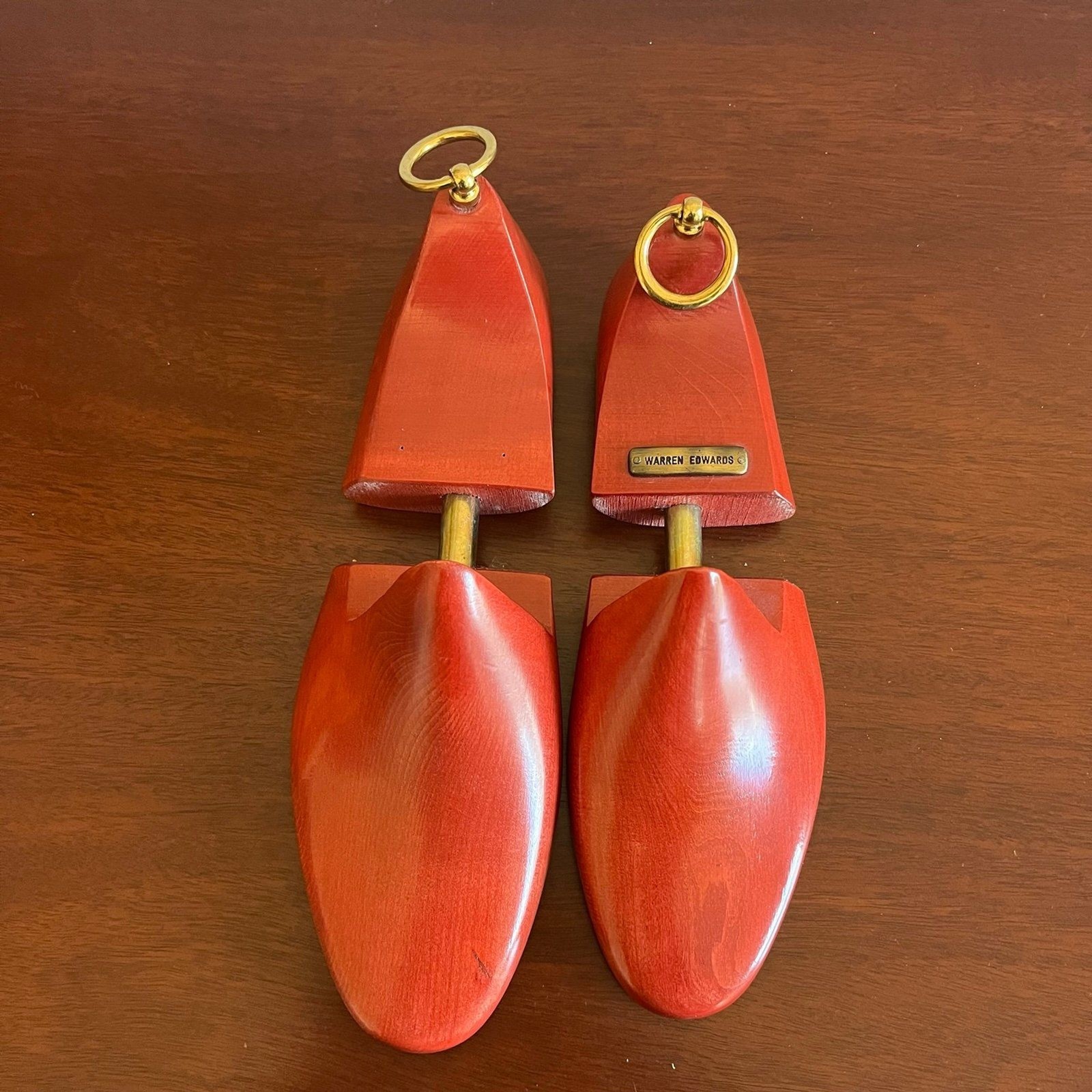 Susan Bettis Warren Edwards Shoe Trees Wooden Mismatched Mens 7 / 9