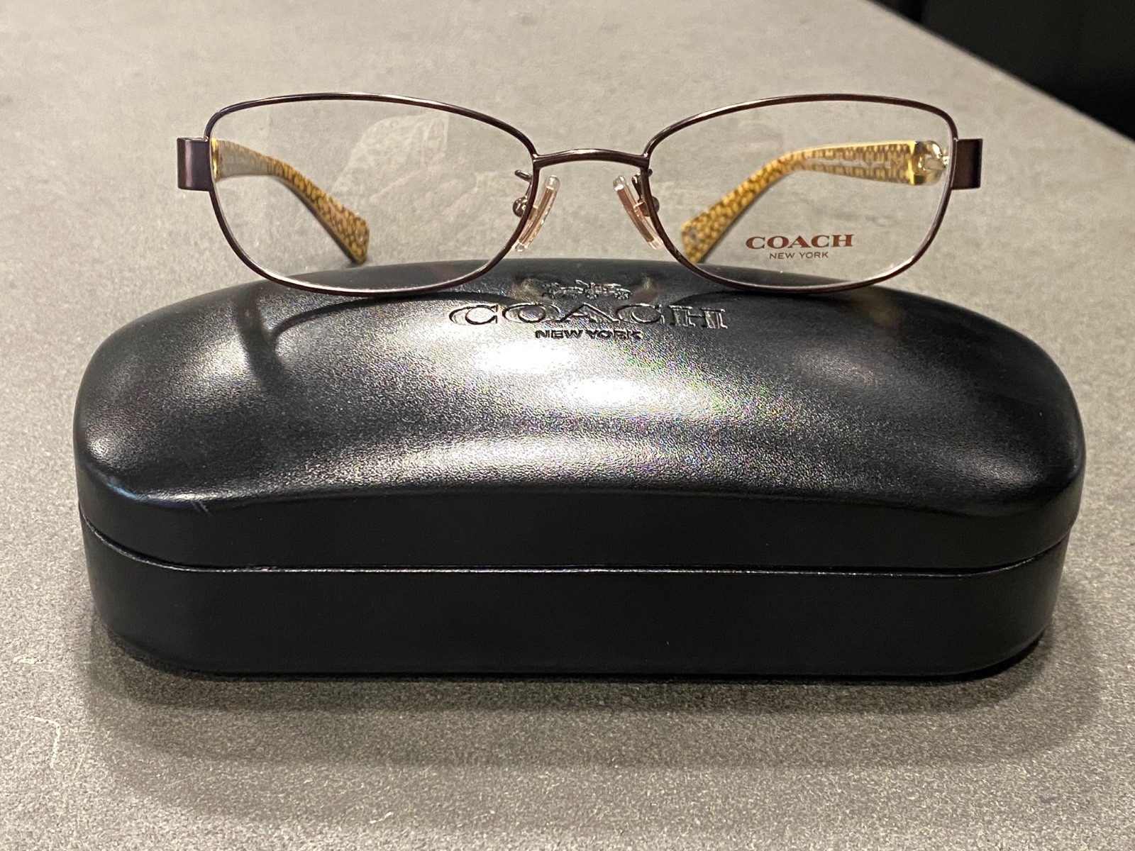 COACH HC 5054 9187 Women’s Eyeglasses | Satin Brown 51-17-135mm Authentic