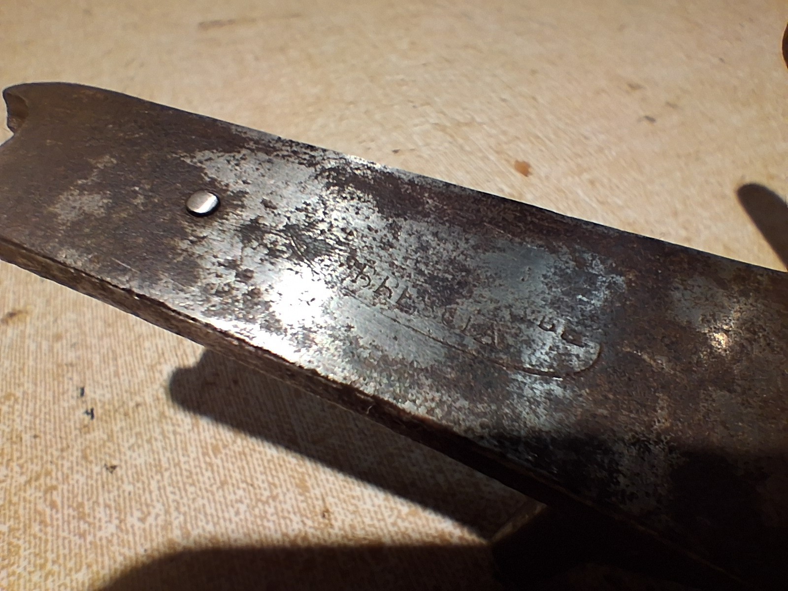 Antique Musket Rifle F.J. Malherbe? Hammer Lock Plate & Trigger Guard Assembly