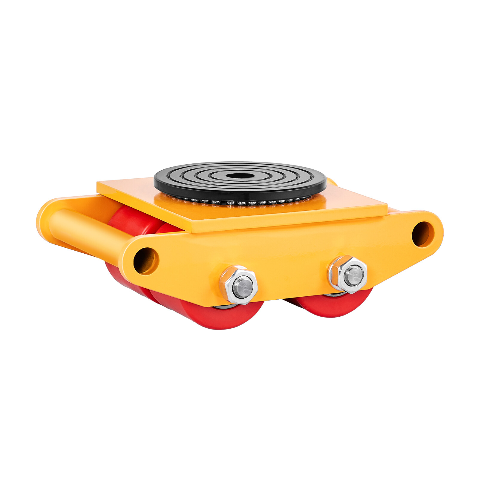 Machine Skate 13228 lbs 6T Machinery Skate Dolly with Handle 360° Rotation