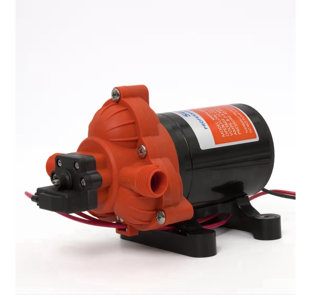 SEAFLO Water Pressure 12-V 3.0 GPM 33 Series Automatic Demand Diaphragm Pump