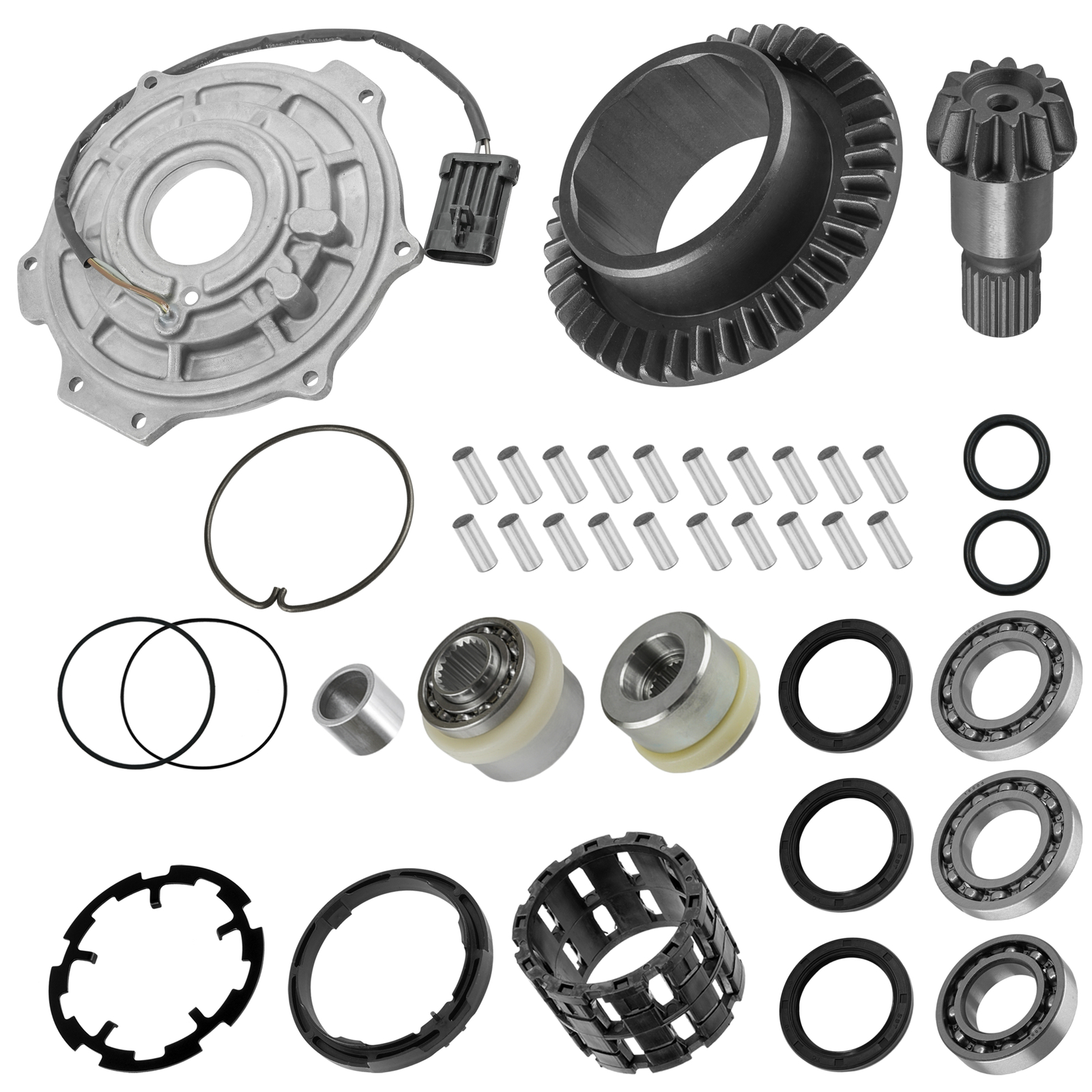 Caltric Complete Front Differential Rebuild Kit For Polaris RZR 4 800 2010