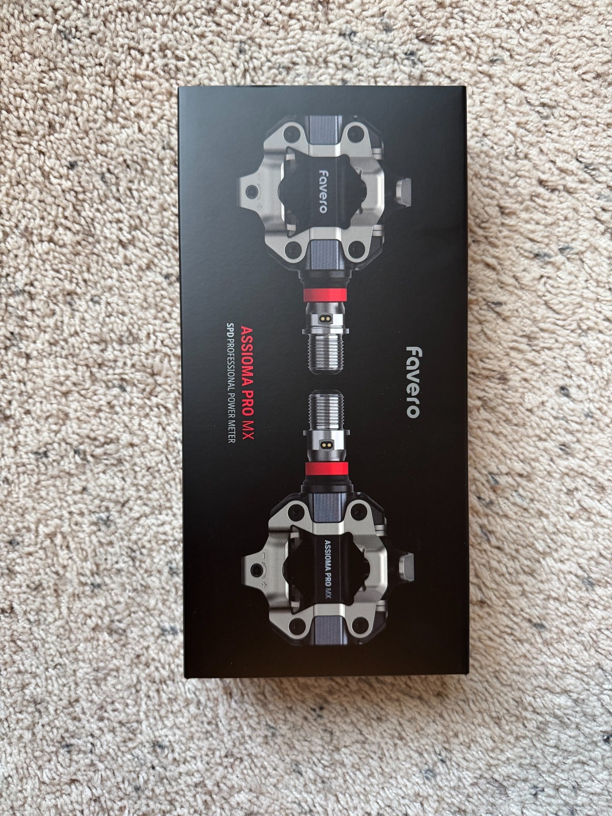 Favero Assioma Pro MX-2 Pedals - DUAL SIDED POWER METER PEDALS - NEW (OPEN BOX)