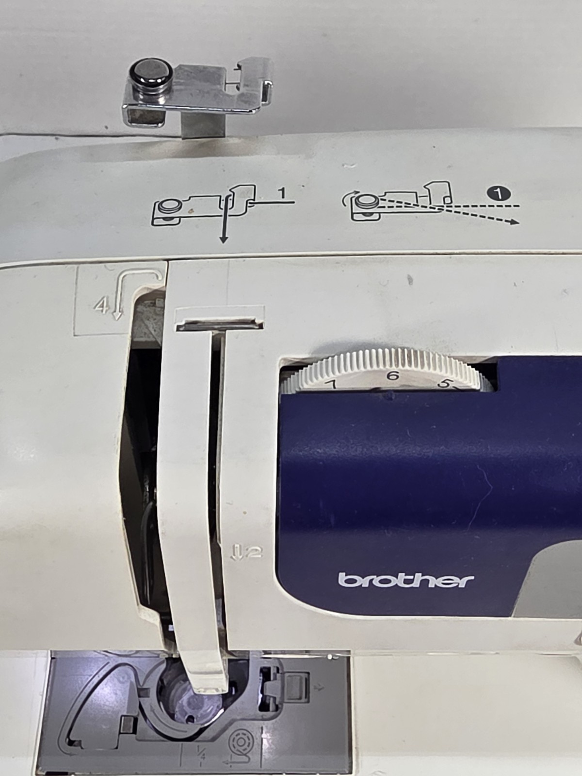 Brother CS-6000i Computerized Sewing Machine w/ Foot Pedal, Power, Cover & more