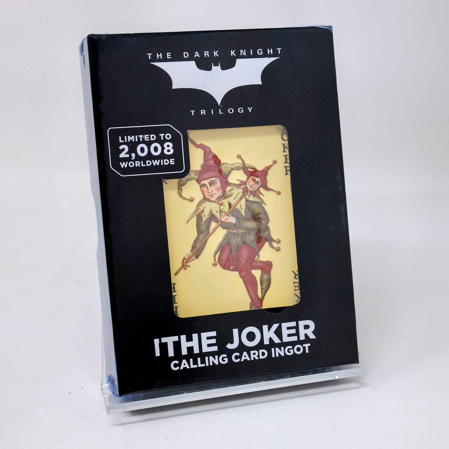 Batman The Dark Knight Trilogy The Joker Calling Card Ingot Figure