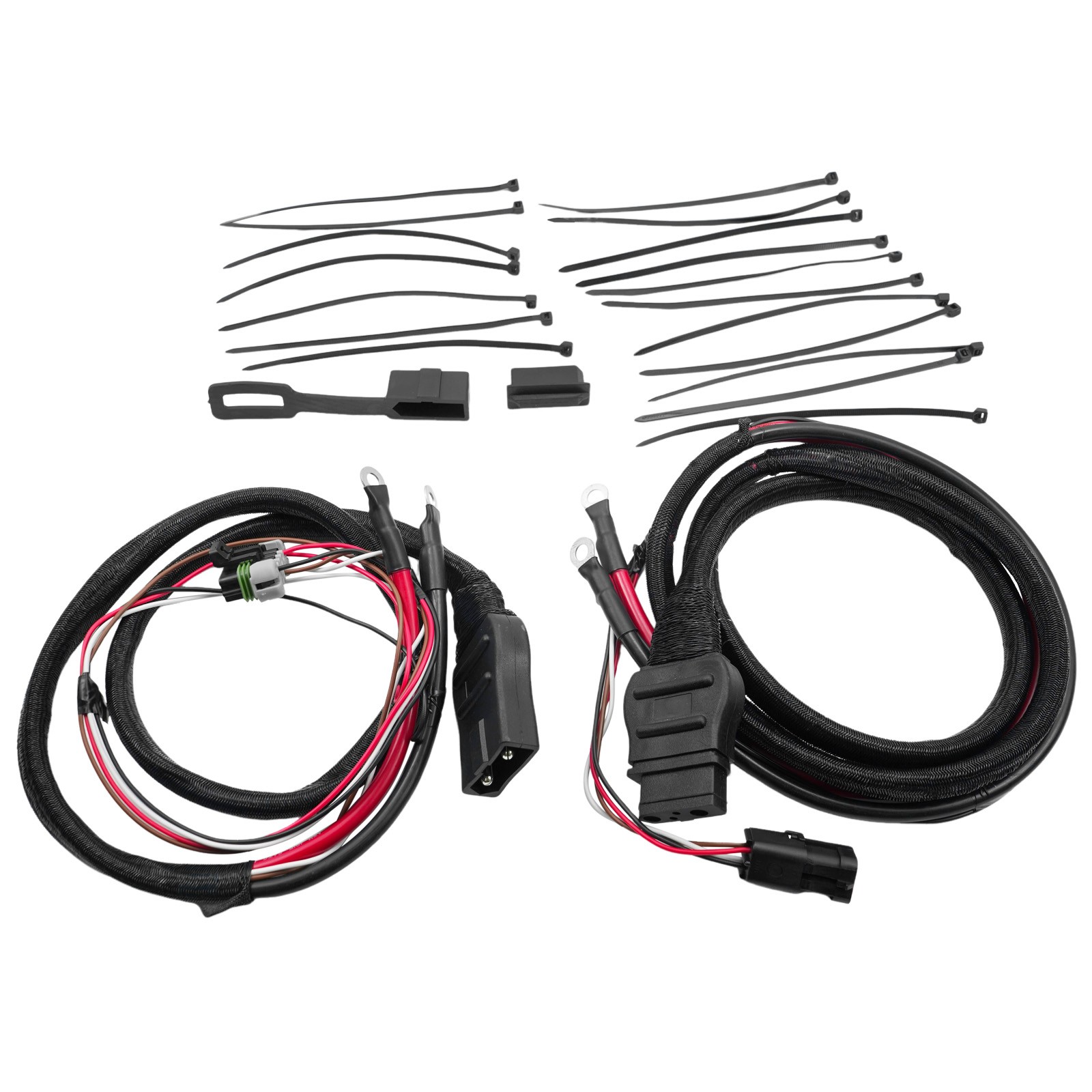 NEW 4 Pin Battery Cable Set 72168 42014 42015 for Western SnowEx Fisher Blizzard