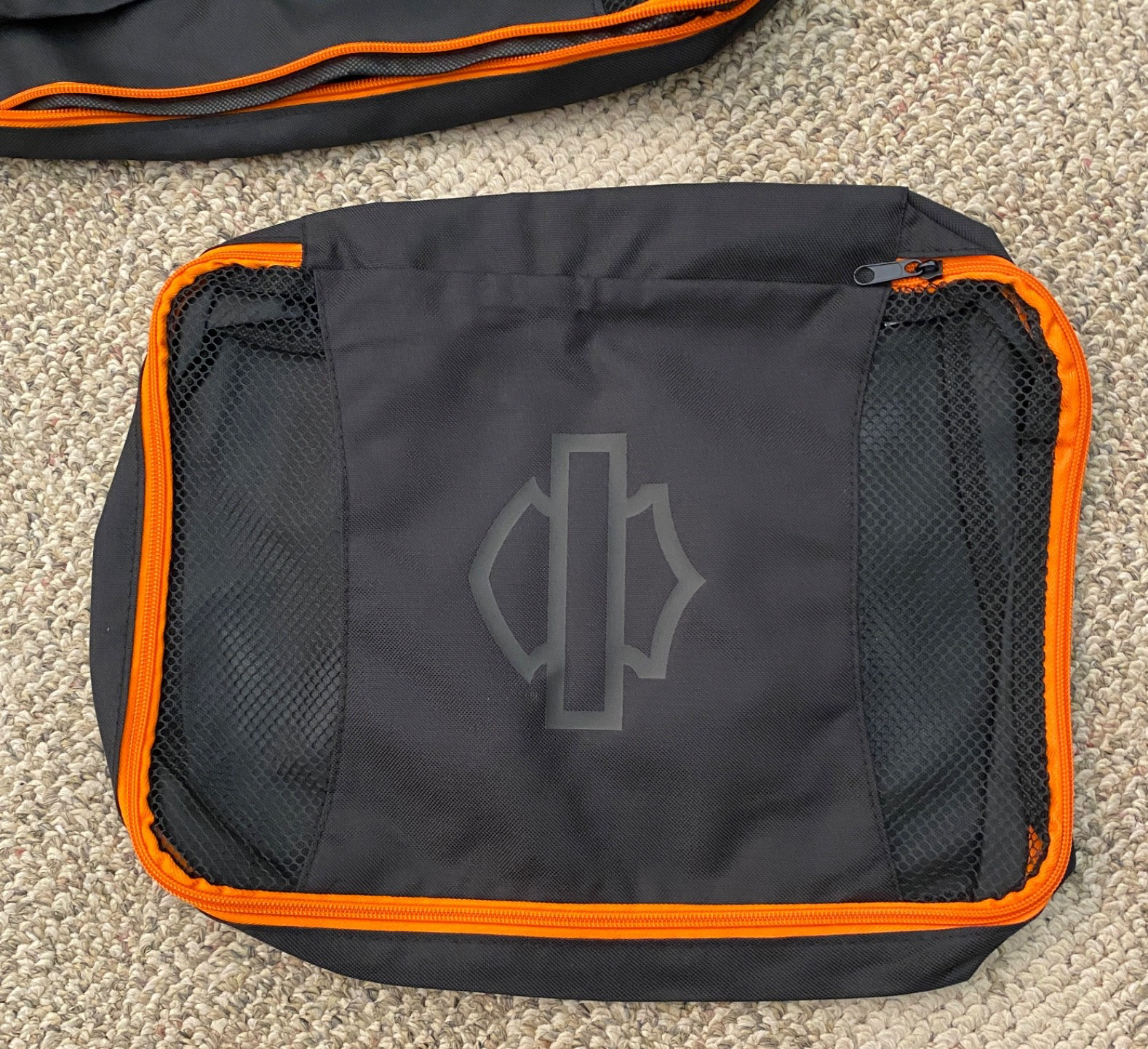 Harley Davidson Travel Mesh Storage Bags 6 Zippered Bag 3 Sizes Packing Cube