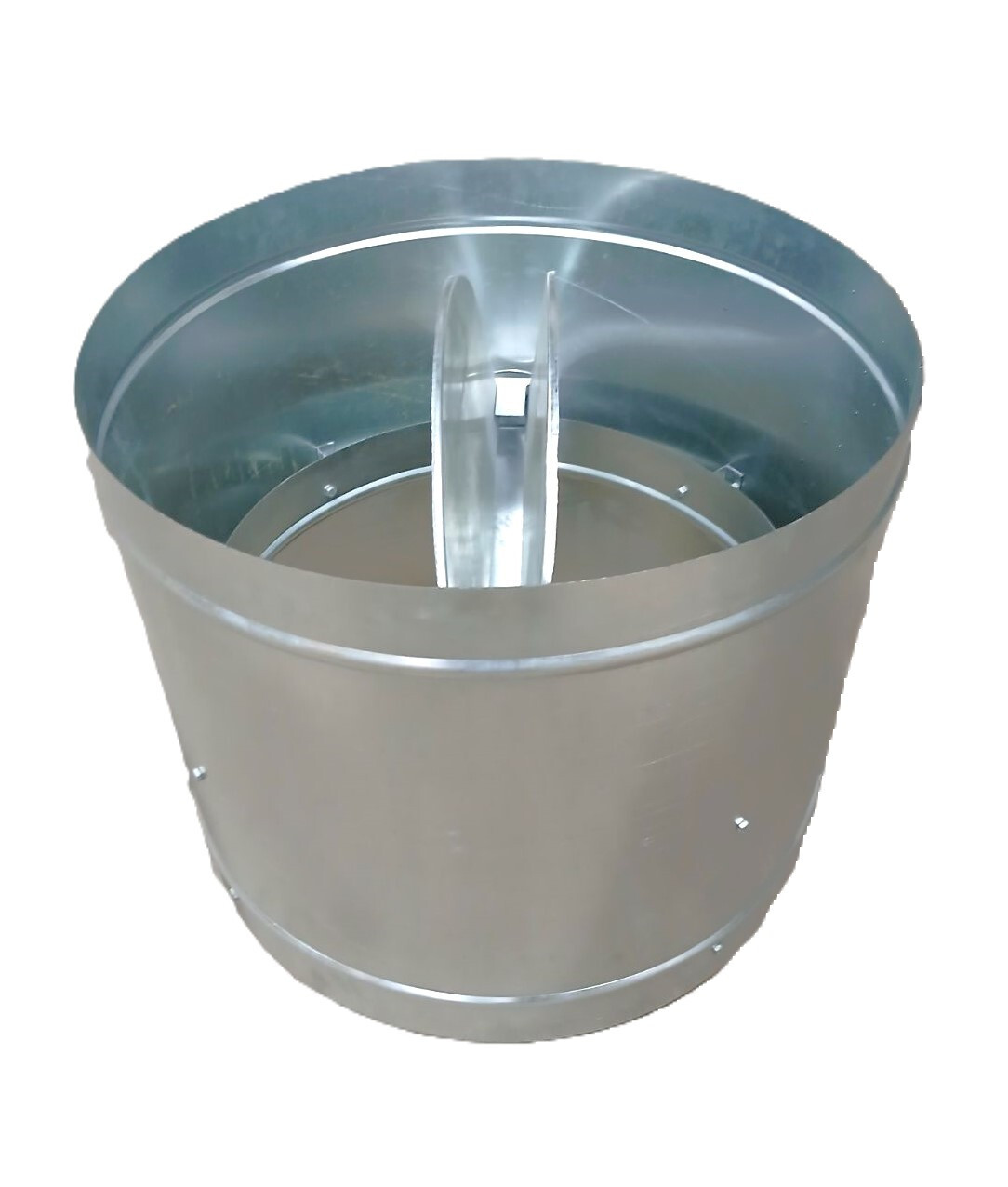 Damper Cap - Paint Spray Booth - 18 ga. Automatic Roof Ventilator, Upflow cap