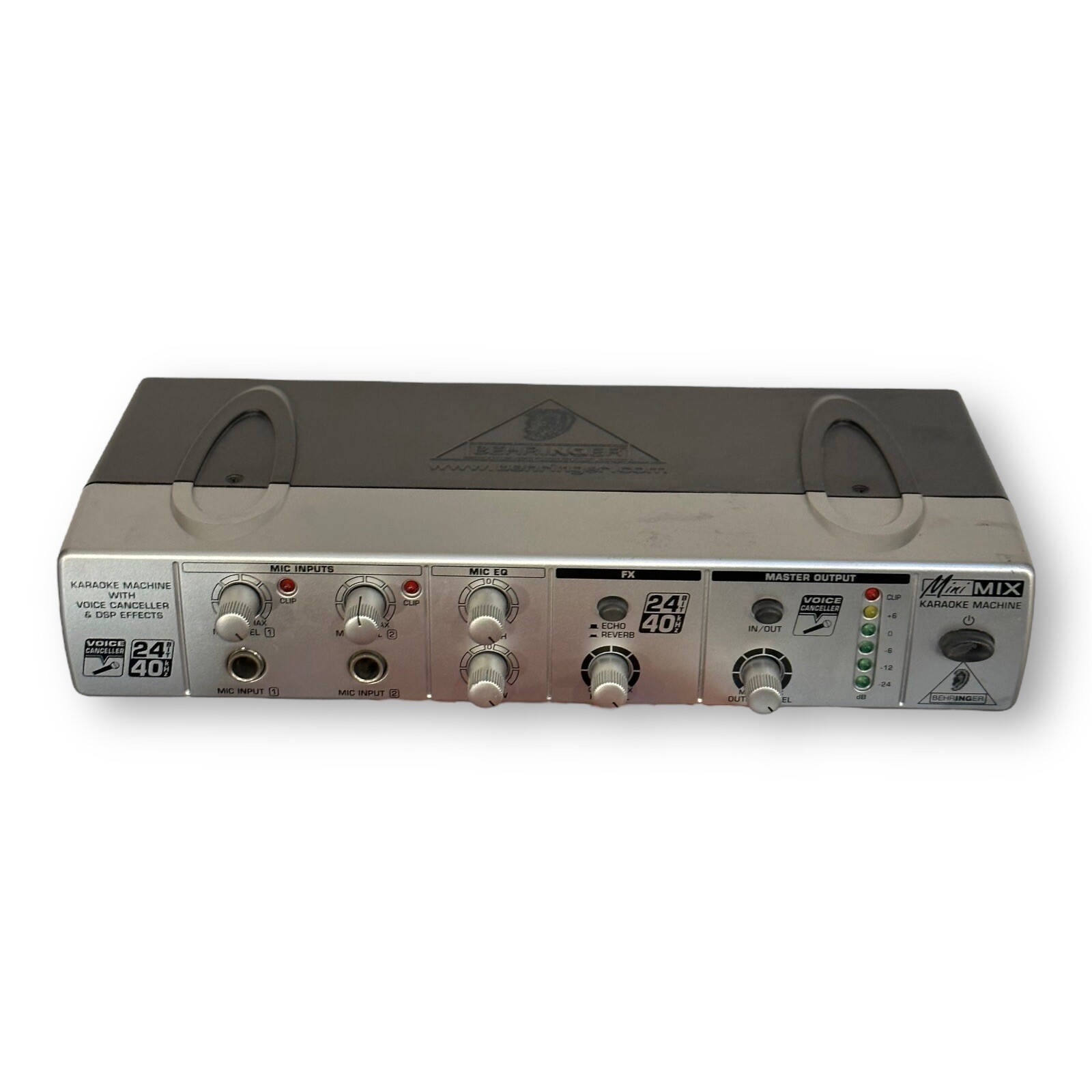 Behringer Minimix Mix800 Ultra-Compact Karaoke Machine with Voice Canceller & Fx