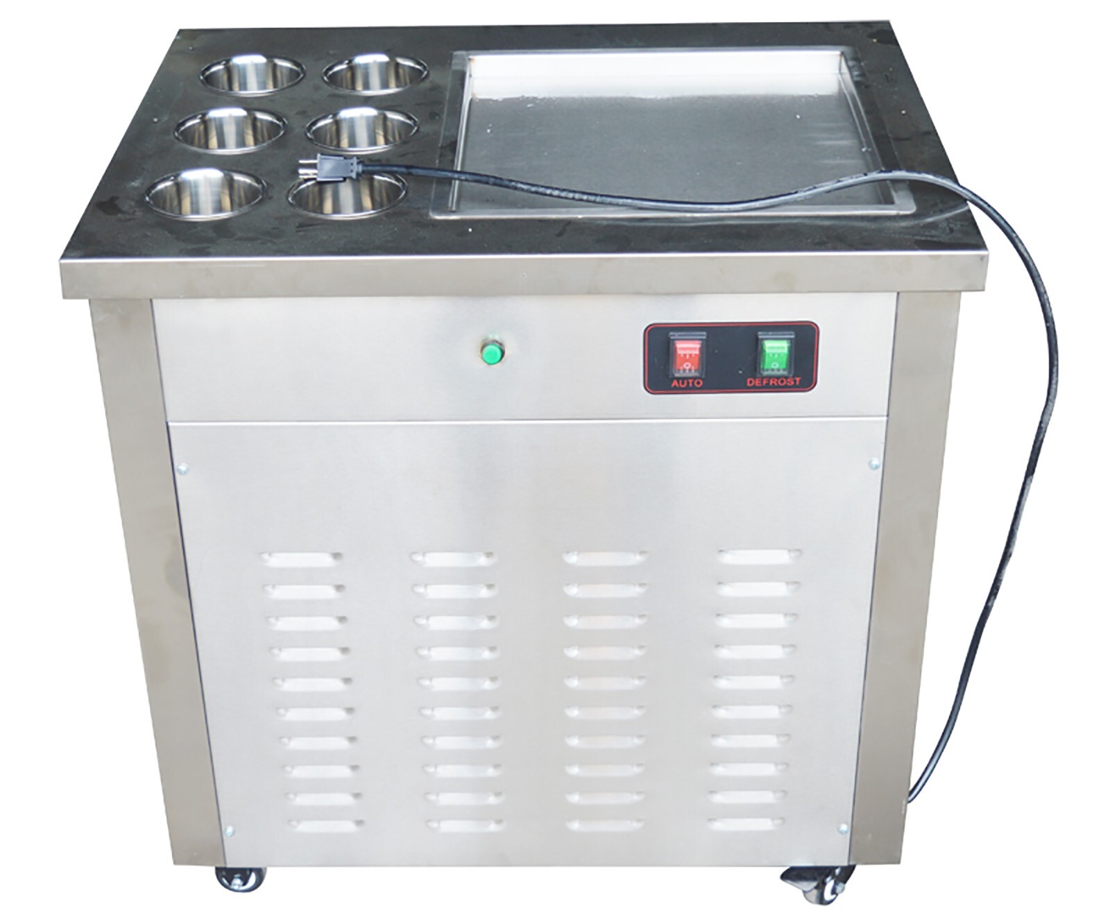 Thailand Ice Cream Roll Machine Fry Ice Cream Machine Frozen Yogurt Machine New