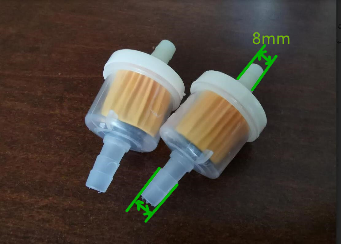 2pcs Gas Fuel Filter For Kawasaki ATV
