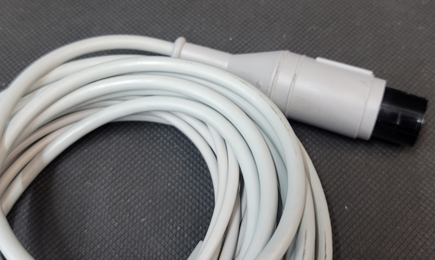 Welch Allyn ECG Cable 6 Pin 5 Leads Snap AHA Compatible 12' 008-0313-00